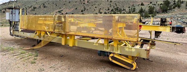 Used Brody Machinery Rod Charger Previously Used On 13'6" X 20' (4.1m X 6.1m) Rod Mill)